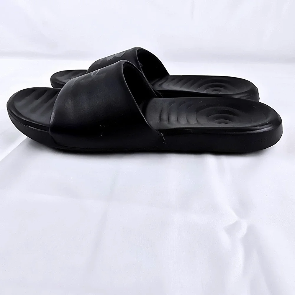 Under Armour Ansa Fixed Slide Sandals Men 9 Black Athletic Sport‎ Shower Shoes
